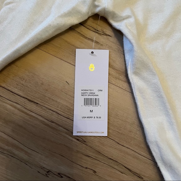 Spiritual Gangster Happy Savasana Pullover - Picture 11 of 12